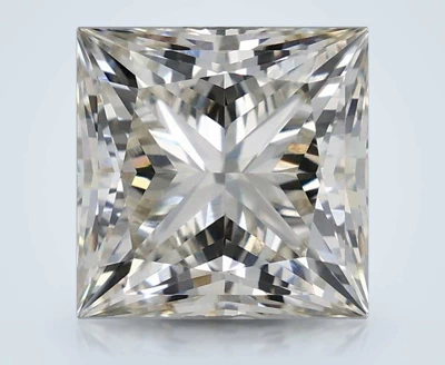 3.01ct J VVS2 Rare Carat Ideal Cut Princess Lab Grown Diamond