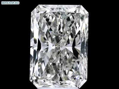 6.01ct J VS2 Very Good Cut Radiant Diamond