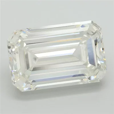 10.11ct G VS1 Rare Carat Ideal Cut Emerald Lab Grown Diamond