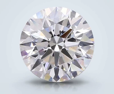 3.09ct G VS1 Rare Carat Ideal Cut Round Lab Grown Diamond