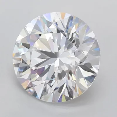 1.90ct D VVS1 Rare Carat Ideal Cut Round Lab Grown Diamond