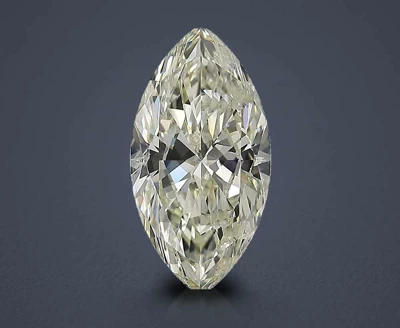 3.01ct K SI1 Rare Carat Ideal Cut Marquise Diamond