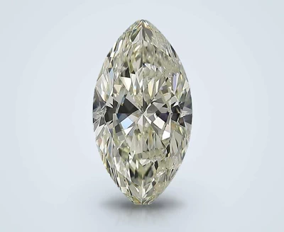 3.01ct K SI1 Rare Carat Ideal Cut Marquise Diamond