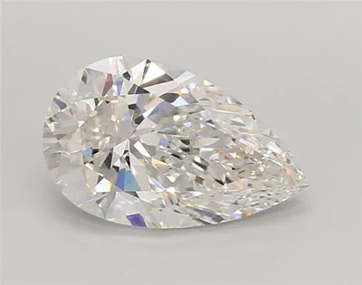 2.07ct F VVS2 Rare Carat Ideal Cut Pear Lab Grown Diamond