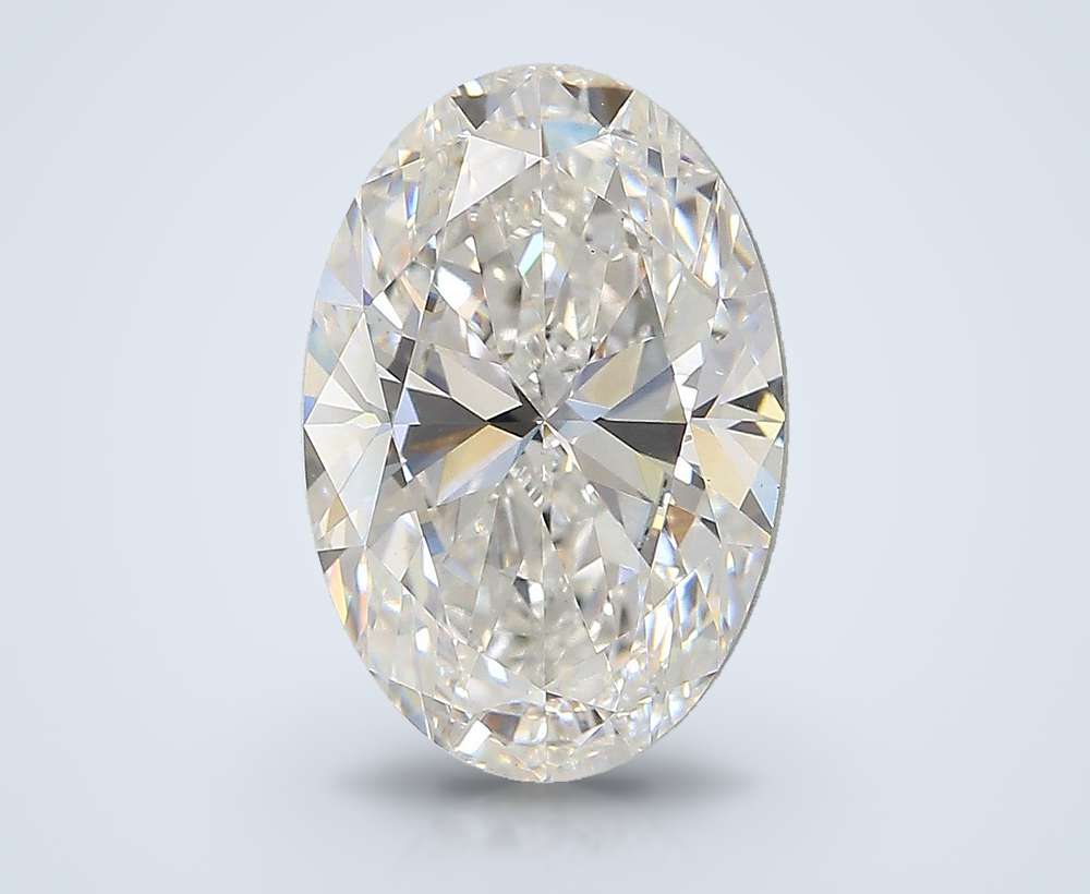 4.25ct E VS1 Rare Carat Ideal Cut Oval Lab Grown Diamond