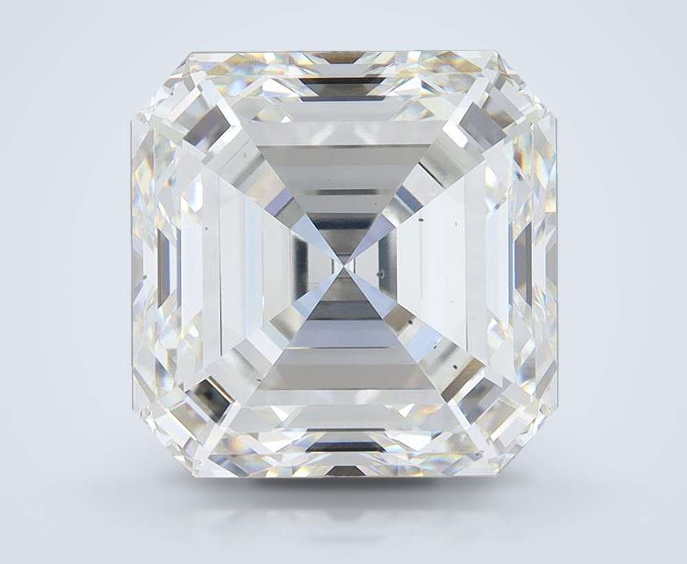 10.14ct G VS2 Excellent Cut Asscher Lab Grown Diamond