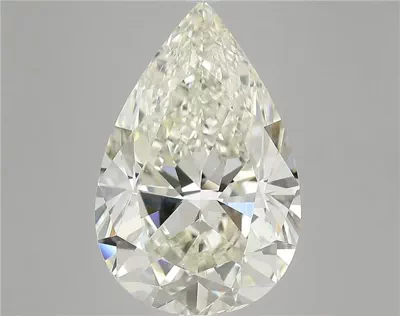 10.09ct K VS2 Good Cut Pear Diamond
