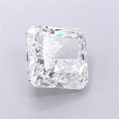 3.41ct E VVS2 Rare Carat Ideal Cut Radiant Lab Grown Diamond