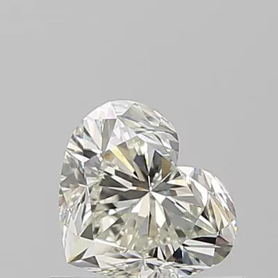0.70ct K VVS2 Rare Carat Ideal Cut Heart Diamond