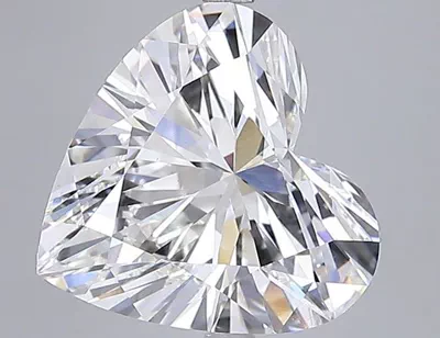 8.06ct E VS1 Rare Carat Ideal Cut Heart Lab Grown Diamond