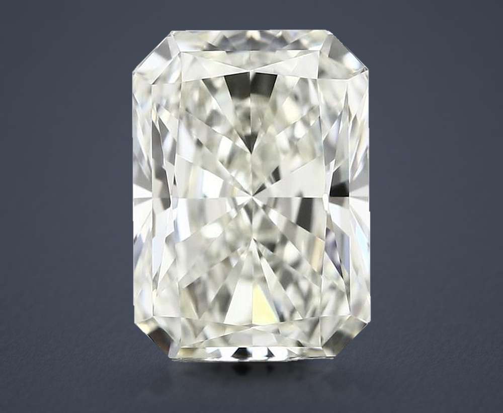 1.53ct K VVS1 Rare Carat Ideal Cut Radiant Diamond