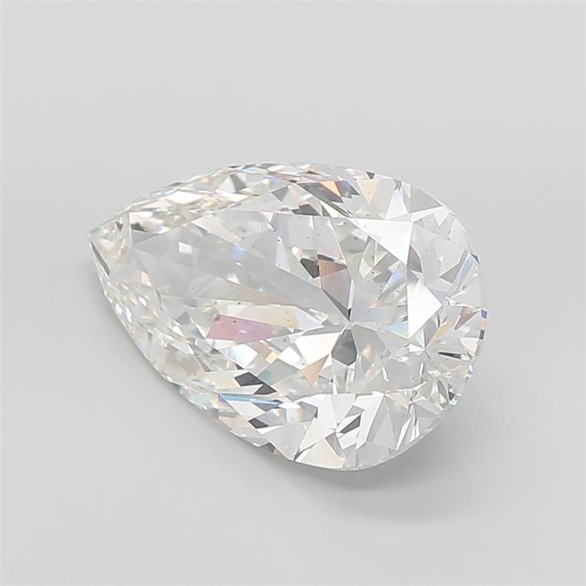 20.22ct F VS2 Rare Carat Ideal Cut Pear Lab Grown Diamond