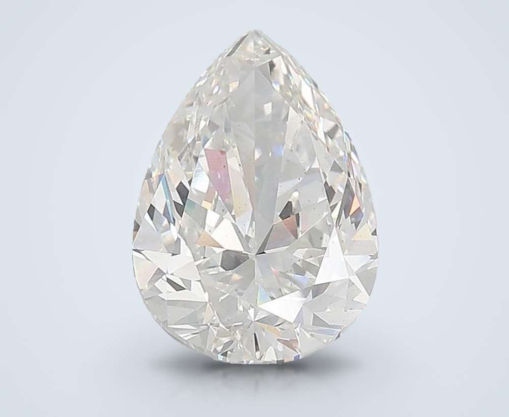20.22ct F VS2 Rare Carat Ideal Cut Pear Lab Grown Diamond