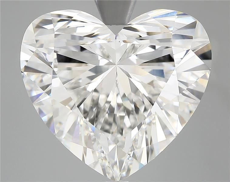 10.09ct F VVS2 Rare Carat Ideal Cut Heart Lab Grown Diamond