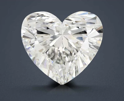 10.09ct F VVS2 Rare Carat Ideal Cut Heart Lab Grown Diamond