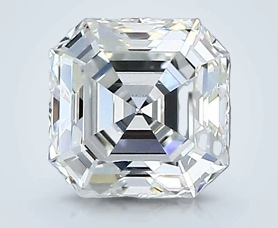 0.74ct G SI1 Rare Carat Ideal Cut Asscher Diamond