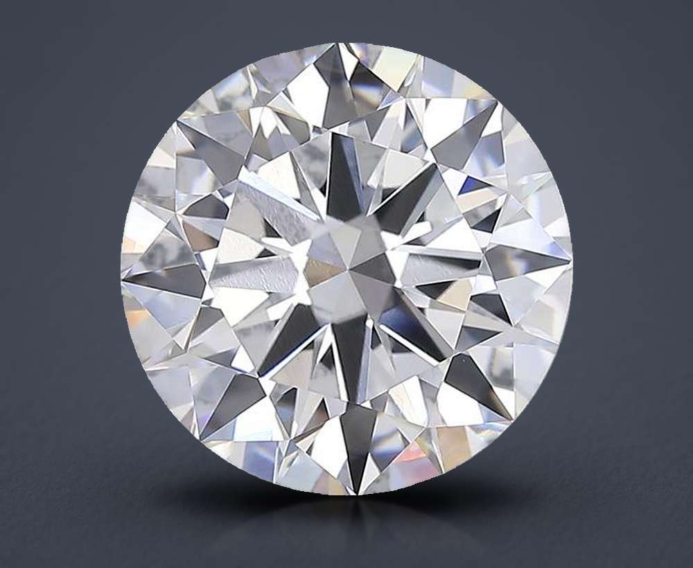 9.33ct F VVS2 Excellent Cut Round Lab Grown Diamond