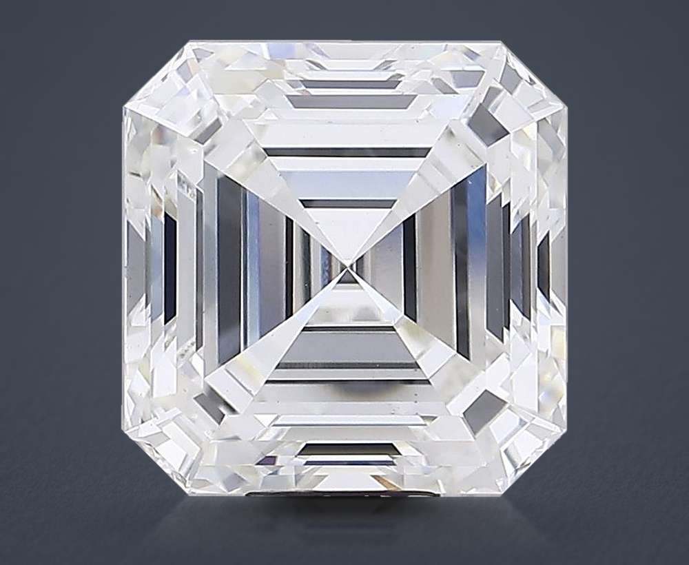 12.60ct G VS1 Rare Carat Ideal Cut Asscher Lab Grown Diamond