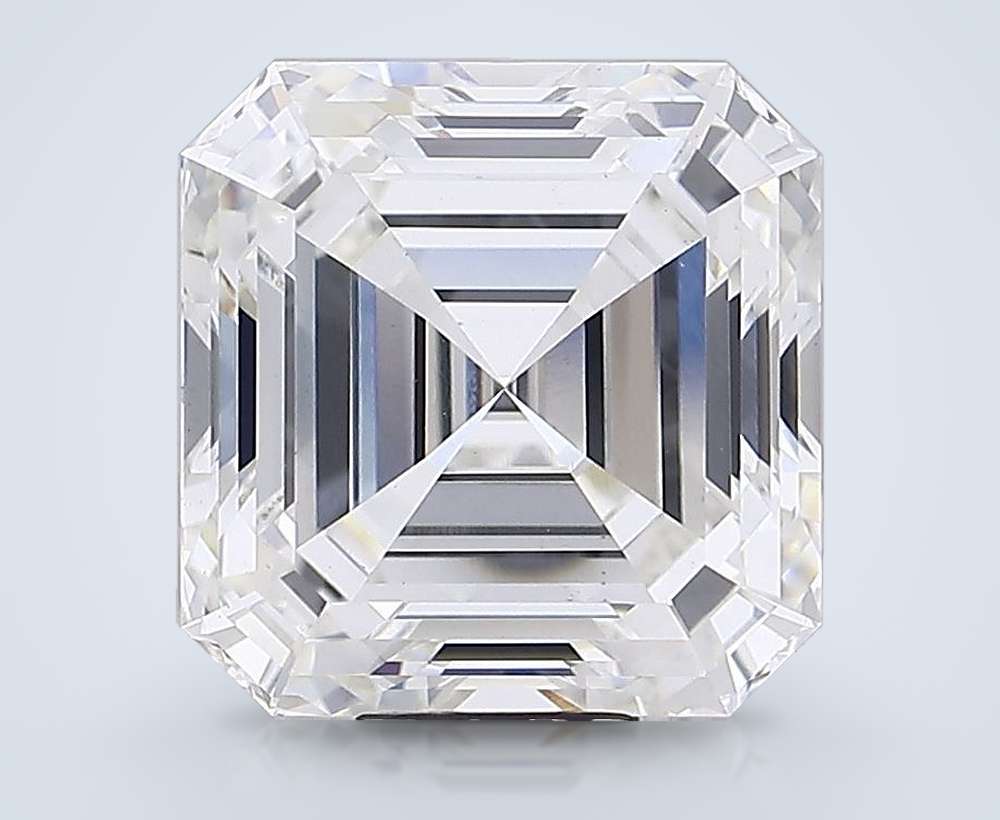 12.60ct G VS1 Rare Carat Ideal Cut Asscher Lab Grown Diamond