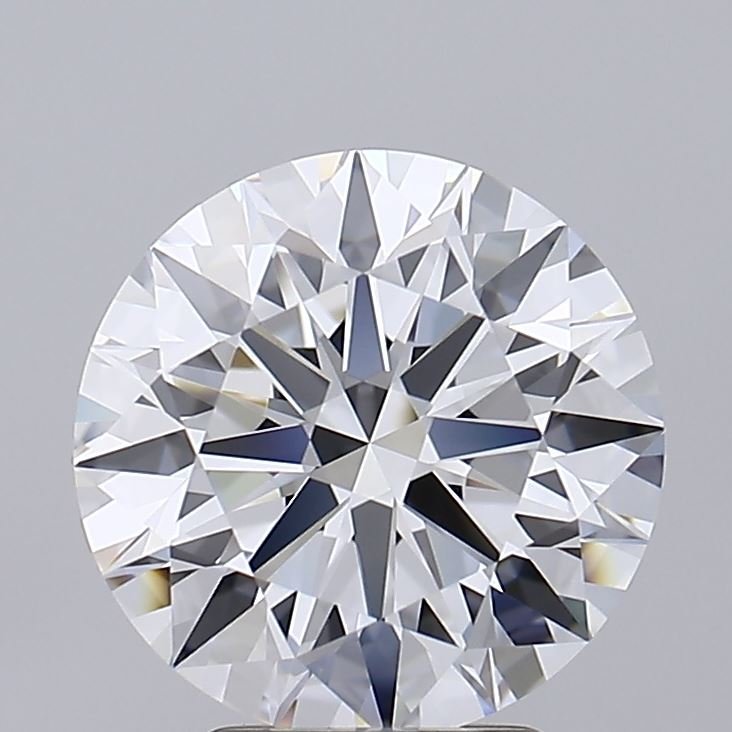 3.67ct F IF Rare Carat Ideal Cut Round Lab Grown Diamond