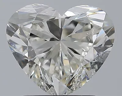 2.00ct J SI2 Rare Carat Ideal Cut Heart Diamond