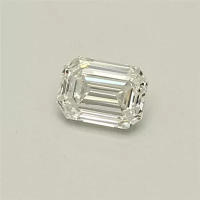 0.38ct G VVS2 Rare Carat Ideal Cut Emerald Diamond