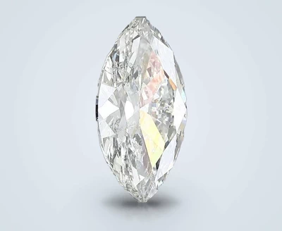 2.51ct I SI2 Rare Carat Ideal Cut Marquise Diamond