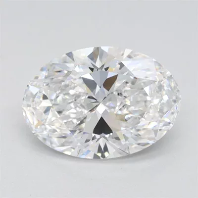 1.05ct D FL Rare Carat Ideal Cut Oval Lab Grown Diamond