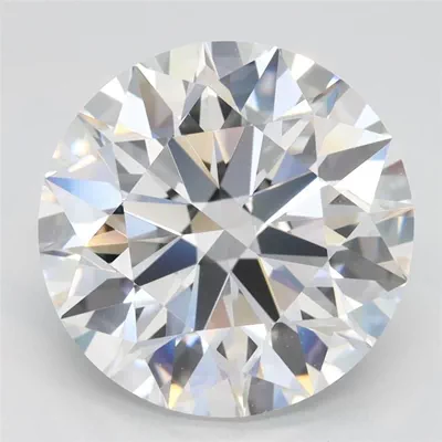 4.03ct D FL Rare Carat Ideal Cut Round Lab Grown Diamond