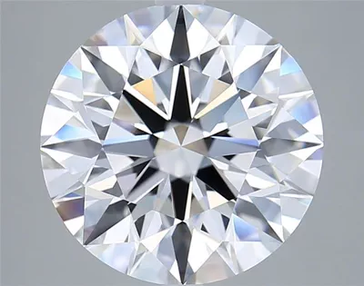 6.01ct E IF Rare Carat Ideal Cut Round Lab Grown Diamond