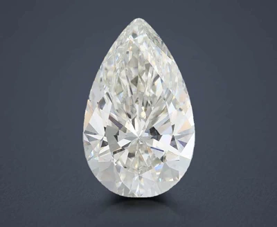 6.07ct G VVS2 Rare Carat Ideal Cut Pear Lab Grown Diamond
