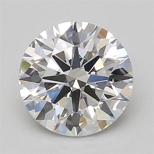 2.09ct D VVS2 Rare Carat Ideal Cut Round Lab Grown Diamond