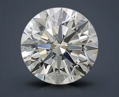 2.60ct J SI2 Rare Carat Ideal Cut Round Diamond