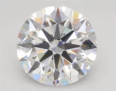 5.01ct E VVS2 Rare Carat Ideal Cut Round Lab Grown Diamond