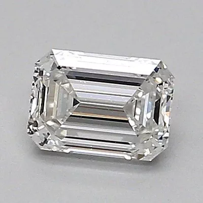 0.51ct E VS1 Rare Carat Ideal Cut Emerald Diamond