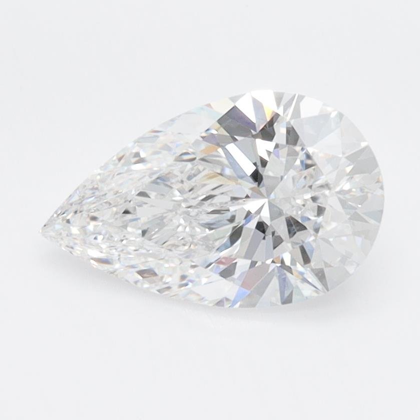 1.24ct D VVS1 Rare Carat Ideal Cut Pear Lab Grown Diamond