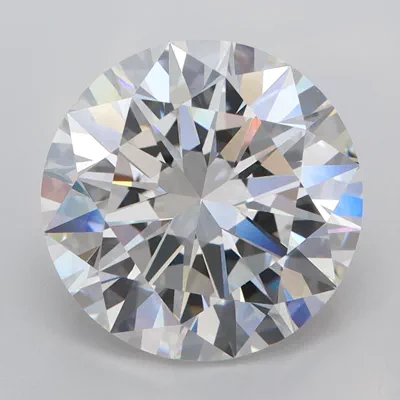 4.01ct F VVS1 Excellent Cut Round Lab Grown Diamond