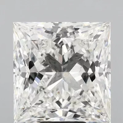 10.09ct G VVS2 Rare Carat Ideal Cut Princess Lab Grown Diamond