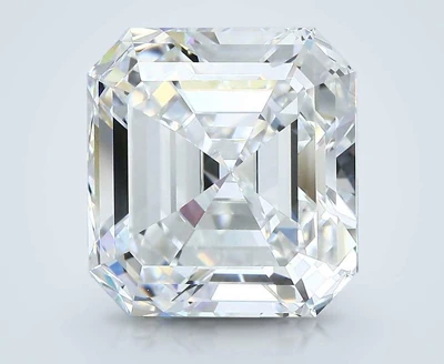 7.02ct E VS1 Rare Carat Ideal Cut Asscher Diamond