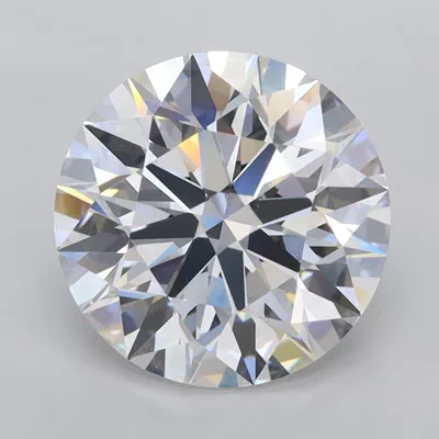 3.10ct D FL Rare Carat Ideal Cut Round Lab Grown Diamond