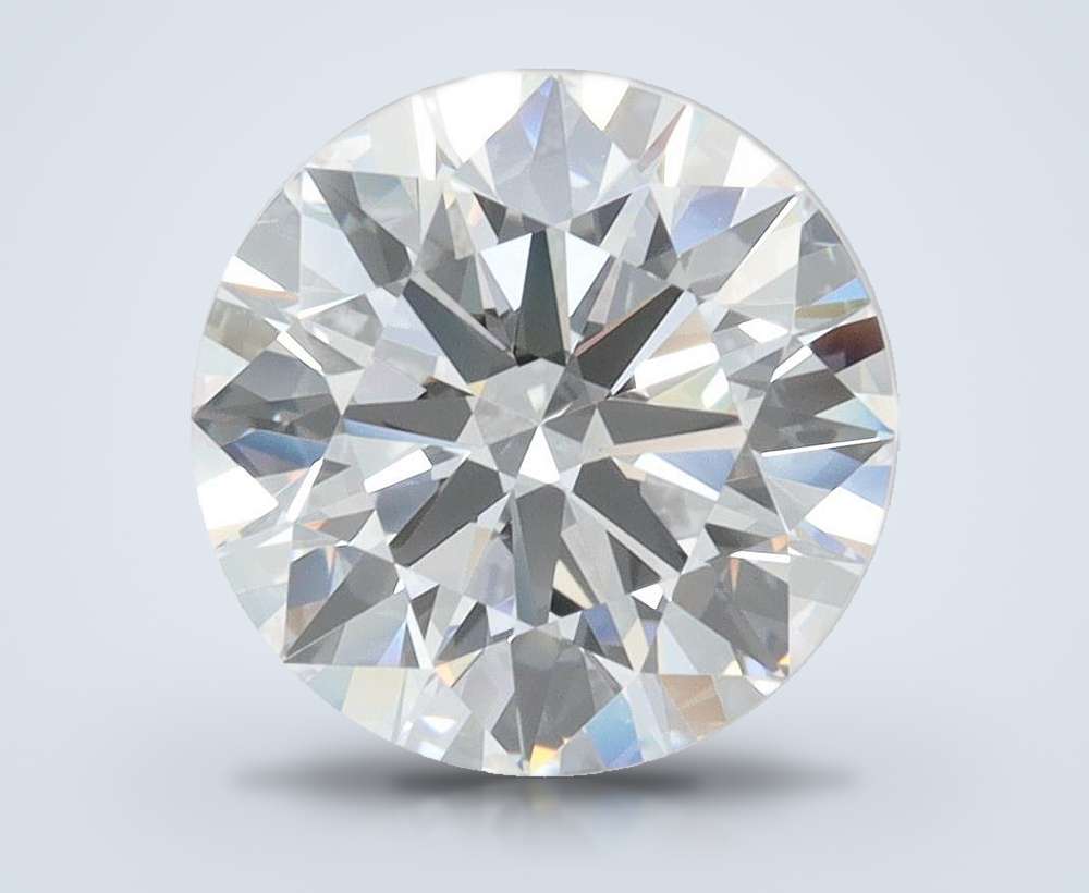 2.33ct D FL Rare Carat Ideal Cut Round Lab Grown Diamond