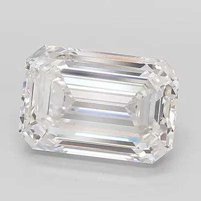 7.05ct E VS1 Rare Carat Ideal Cut Emerald Lab Grown Diamond