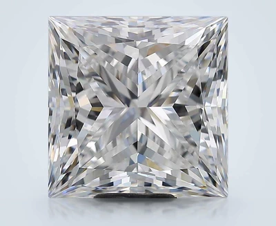 12.06ct D VVS1 Rare Carat Ideal Cut Princess Diamond