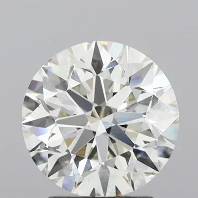 3.22ct H VVS2 Excellent Cut Round Lab Grown Diamond