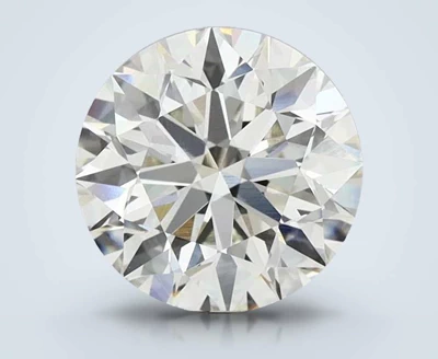 3.22ct H VVS2 Excellent Cut Round Lab Grown Diamond