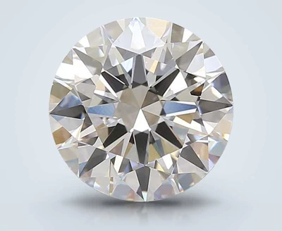 4.01ct D VVS2 Rare Carat Ideal Cut Round Lab Grown Diamond