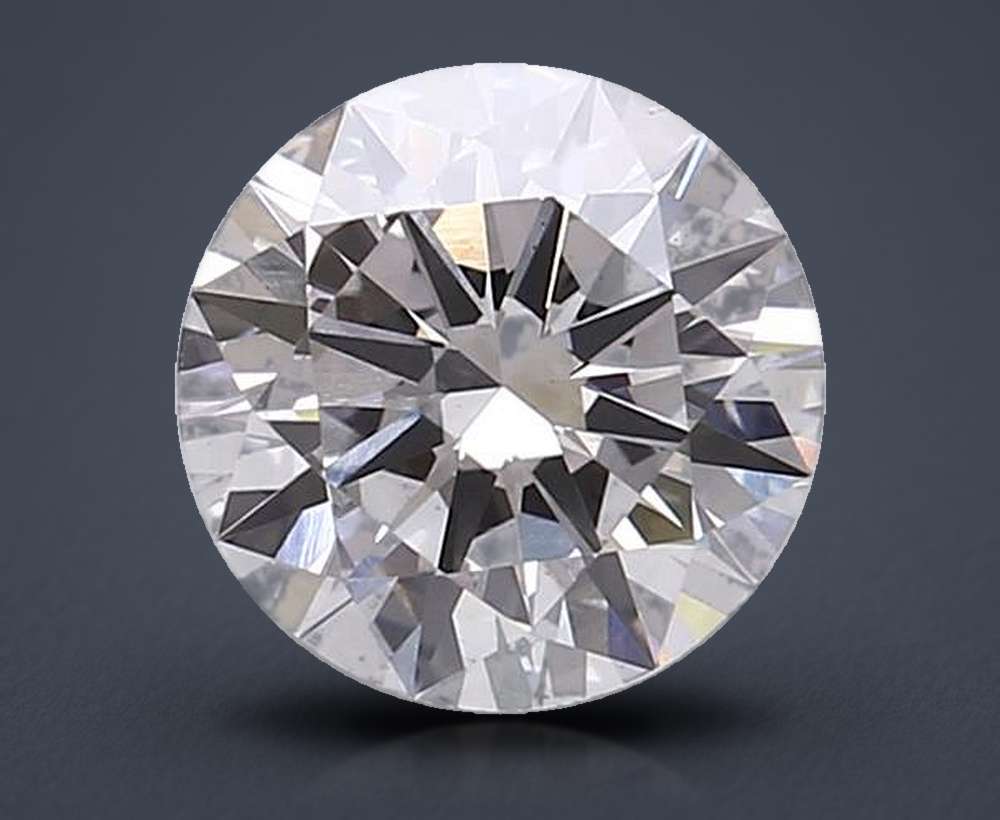2.02ct F VS1 Excellent Cut Round Lab Grown Diamond