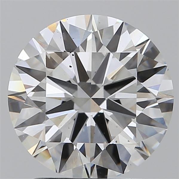 1.84ct F SI1 Rare Carat Ideal Cut Round Lab Grown Diamond