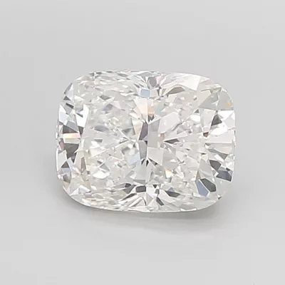 3.20ct G VVS2 Rare Carat Ideal Cut Cushion Lab Grown Diamond