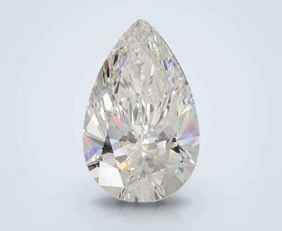 11.07ct E VS1 Rare Carat Ideal Cut Pear Lab Grown Diamond